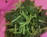 Foto langkah ke 1 dari resep Sigeumchi Namul | Salad Bayam Korea.