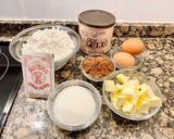Foto del paso 1 de la receta: Pastel de chocolate con crema de coco. (Chocolate cake with coconut cream)
