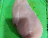 Foto del paso 1 de la receta: Pechuga de pollo rellena