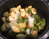Une image de l'étape 5 de Compote de kiwis aux pommes anciennes et citron.