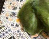 A picture of step 1 of Cabbage Roll Salad.