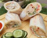 A picture of step 8 of Malai Tikka Shawarma Roll 🌯🌯.