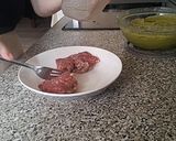 Foto del paso 7 de la receta Crema de Verduras con Albóndigas de Espinacas (con un toque de yogur cremoso de oveja)