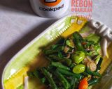 Foto langkah ke 3 dari resep Tumis kacang rebon.