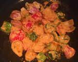 A picture of step 7 of Soya Tikka Masala.