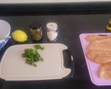 Foto del paso 1 de la receta Filetes de pechuga de pollo rellenos al air fryer