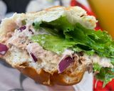 A picture of step 5 of Tuna Mayo Sandwich.