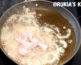 A picture of step 1 of Jasmine flower rice.