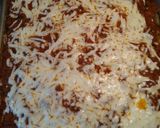 A picture of step 8 of Eggplant Chili-Fries or Chili over Fried Eggplant.
