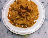 A picture of step 7 of Sewaiyyan Ka zarda.