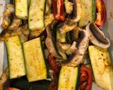 Tandoori salmon with curried roast vegetables and raita recipe step 2 photo