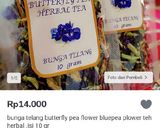 Foto langkah ke 1 dari resep Nasi Uduk Biru (Bunga Telang).