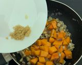 A picture of step 4 of Pumpkin and salt fish stew (veggie).