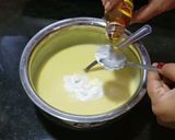 A picture of step 4 of Fruit custard.