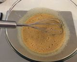 A picture of step 2 of Bubble Tea Chiffon Cake.