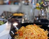 Φωτογραφία βήματος 4 της συνταγής Spaghetti με γαρίδες απίθανο!!!