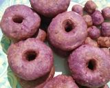Foto langkah ke 7 dari resep Donat Ubi Ungu Lembut.