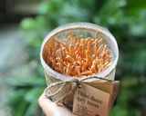 Hình bước làm 1 của món Cháo Nếp Than Đông Trùng Hạ Thảo