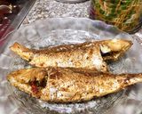 Hình bước làm 2 của món Cá đổng chiên muối sả