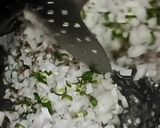 A picture of step 3 of Paneer Tahri 📌.