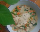 Foto langkah ke 4 dari resep One Pan - Grilled Chicken Mushroom.