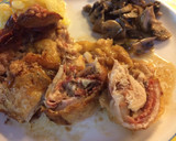 Foto del paso 5 de la receta: Muslos de pollo rellenos al cava