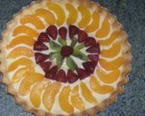 Foto del paso 12 de la receta: Torta de crema pastelera y frutas