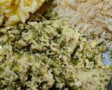 A picture of step 1 of Sprouted Mung Kabab.
