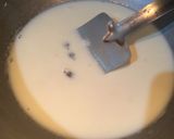 A picture of step 3 of Chanar Payesh / Paneer Kheer.