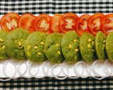 A picture of step 4 of Spinach Corn Idlies.