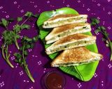 A picture of step 4 of Coriander flavoured Potato Sandwich.