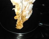 A picture of step 5 of Kentucky fried chicken burger.