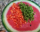 Foto del paso 3 de la receta: Ceviche de salmón y camarón al natural