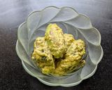 A picture of step 9 of Dudh Potol (Pointed gourd cooked in a milk gravy).