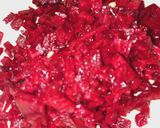 A picture of step 1 of Beetroot and coconut stir fry(Kerala style).