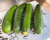 Une image de l'étape 1 de Lasagnes de Courgettes au Jambon, Béchamel et Fromage.