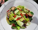 Foto langkah ke 7 dari resep Oseng Pare,Terong, dan Pokcoy.