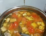 Hình bước làm 2 của món Bún riêu cua