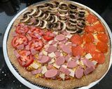 Foto del paso 7 de la receta: Pizza integral crujiente (base)