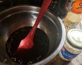 A picture of step 3 of Orange Chicken in the croc pot.