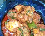 A picture of step 9 of Boneless chicken tandoori karahi.