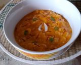 A picture of step 5 of Aamras Rice.