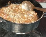 A picture of step 5 of Sattu ki litti chokha bihari platter.