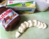 Foto langkah ke 1 dari resep Pisang Keju Nutella.