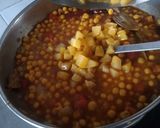 A picture of step 9 of Ghughni Chaat.
