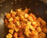 Ananászos currys tofu recept fázis 5 fotója