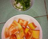 Hình bước làm 1 của món Canh chân giò nấu đu đủ món ăn cải thiện cuối tuần
