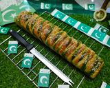 A picture of step 6 of Chicken Cheese Bread 14 August special.