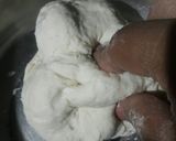 A picture of step 3 of Onion Pakoda Roll.