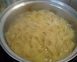 Foto del paso 7 de la receta Fettuccine con mejillones